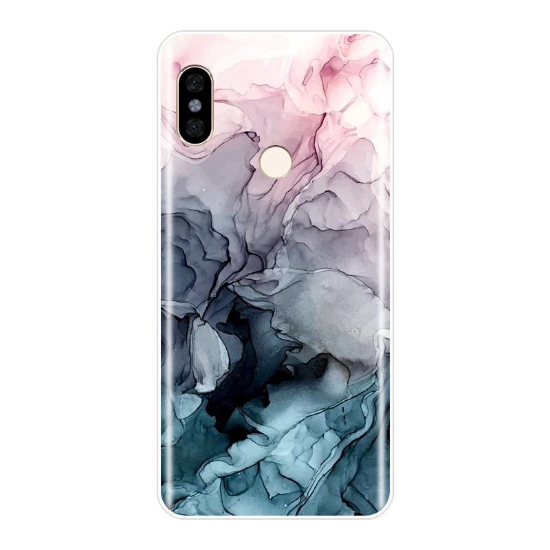 Чехол для телефона Pocophone F1 Xiaomi Redmi Note 4 4X 5 5A 6 Pro Prime S2 4A 6A Plus Мраморная Силиконовая