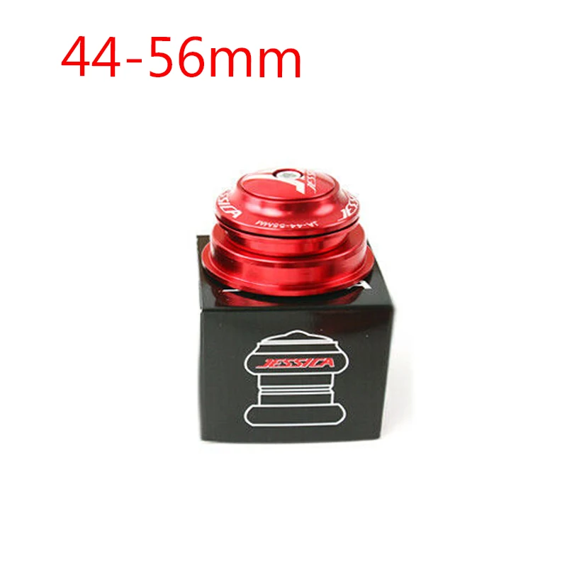 1PC MTB Bicycle Headset Bearings 34/44/44-55/44-56mm Road Bike Headset Bicycle Accessories for 28.6mm Fork/Frame - Цвет: Red    44-56mm