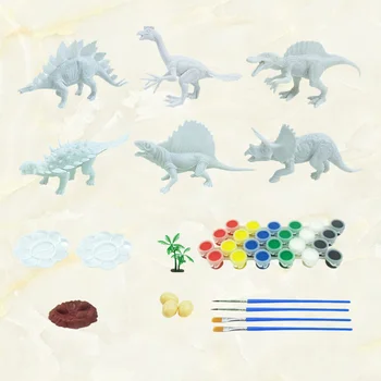 

41pcs DIY Graffiti Model Tool Toy Creative Graffiti Dinosaur Modeling Toy Educational Toy for Boys Children Child