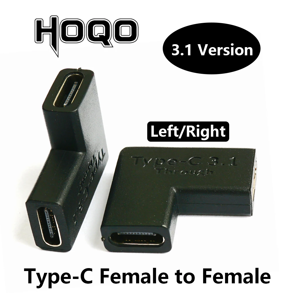 90 Degree USB-C Female to USB-A Female/B Male Adapter - OTG Type-C to USB 3.0 Converter Description Image.This Product Can Be Found With The Tag Names Angled 90 degree usb male female adapt, Usb 30 type male female right angle connector adapter, Usb b male female adapter