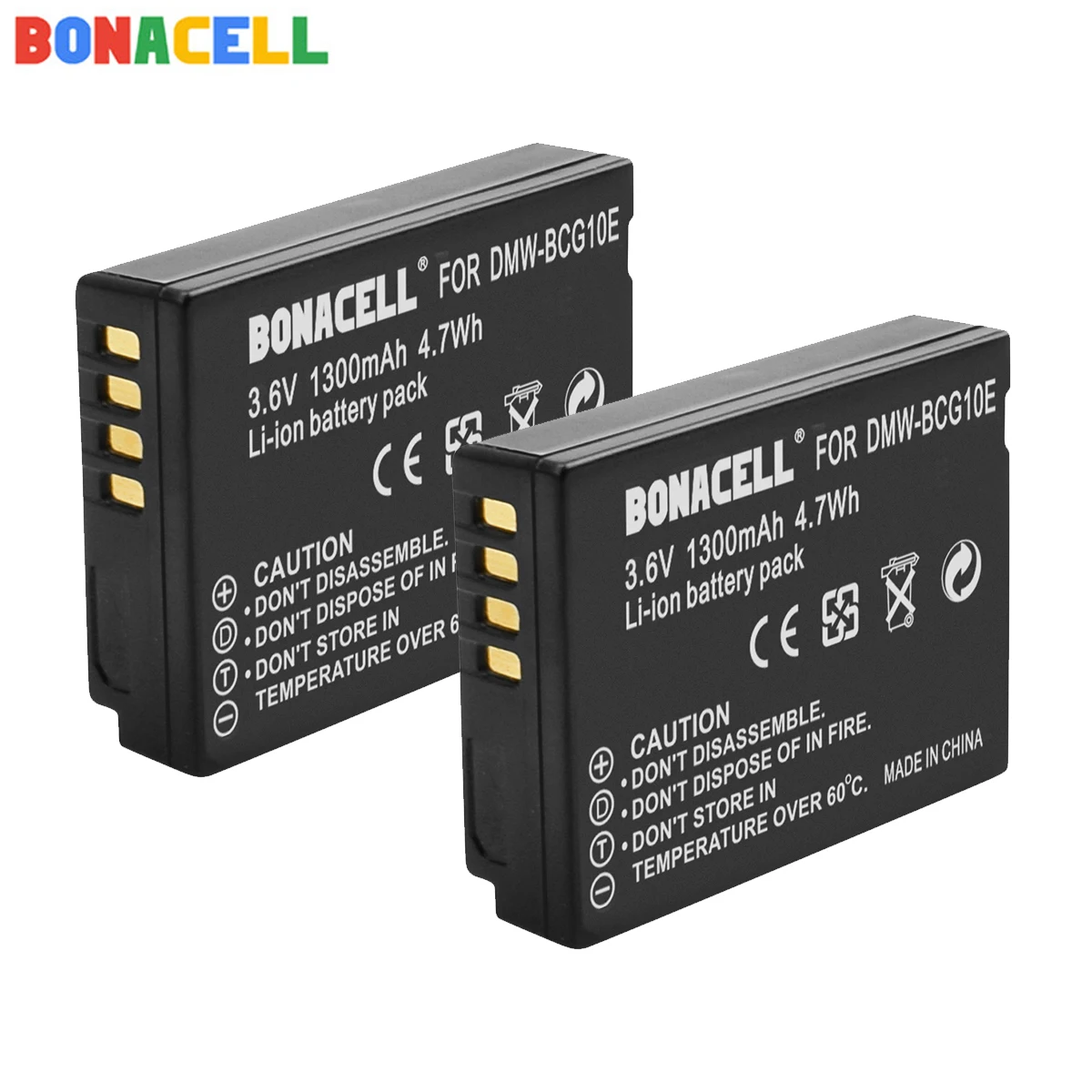Перезаряжаемая батарея Bonacell 1.3Ah BCG10E для телефона|Цифровые аккумуляторы| |