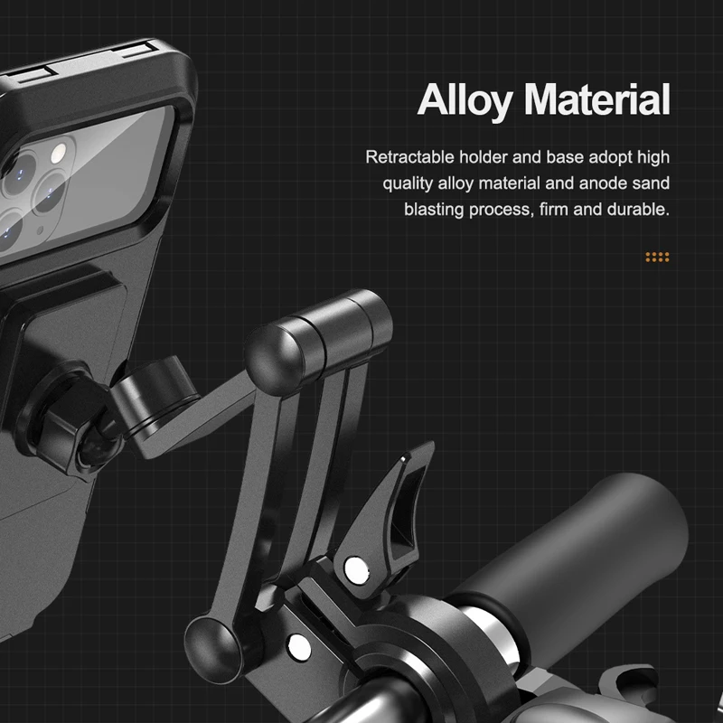 Gadgetoo Rock Universal Retractable Bike Phone Mount