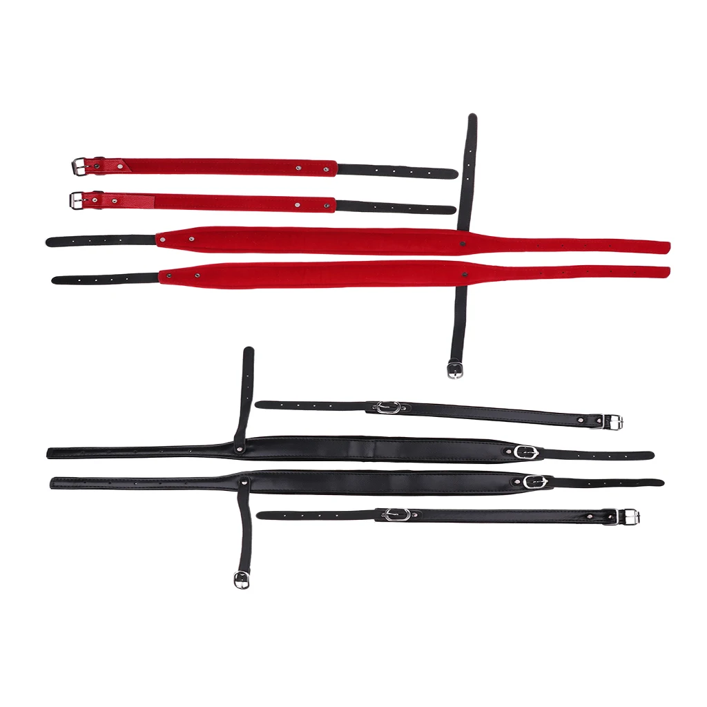 1 Pair 96/120 Bass Accordion Shoulder Straps for Accordionist Stage Accessory 98-110cm
