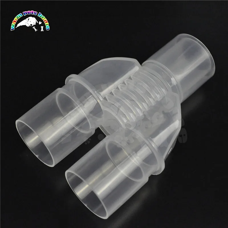 Anesthesia Breathing Circuit Corrugated Three Way Connector Veterinary Equipment 8