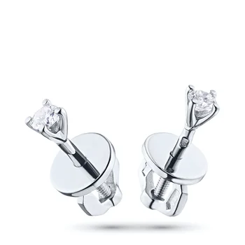 

Pusety of white gold with diamond e0901ps02164300
