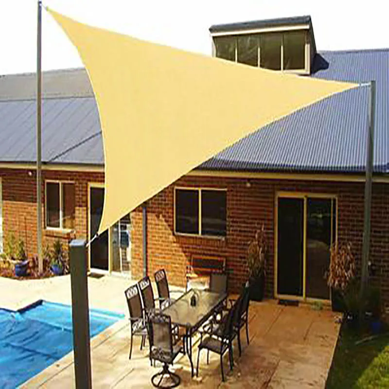 

Triangle Sun Shelter Awning Canopy Shelters Anti-UV Sun Shade Sail Waterproof Tent Tarp Portable Outdoor Camping Picnic Cloth