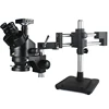 4K 2K HDMI USB Digital Microscope Camera 3.5X-90X Double Boom Zoom Simul Focal Trinocular Stereo Microscope  Phone Repair Tools 3