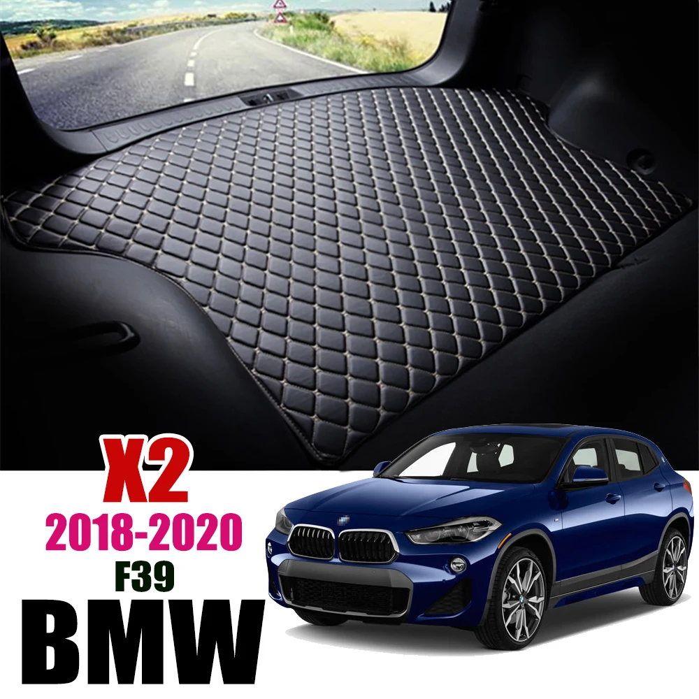 Кожаный коврик для багажника автомобиля BMW X2 F39 2018 2020 подкладки sDrive28i sDrive18i багажника| |