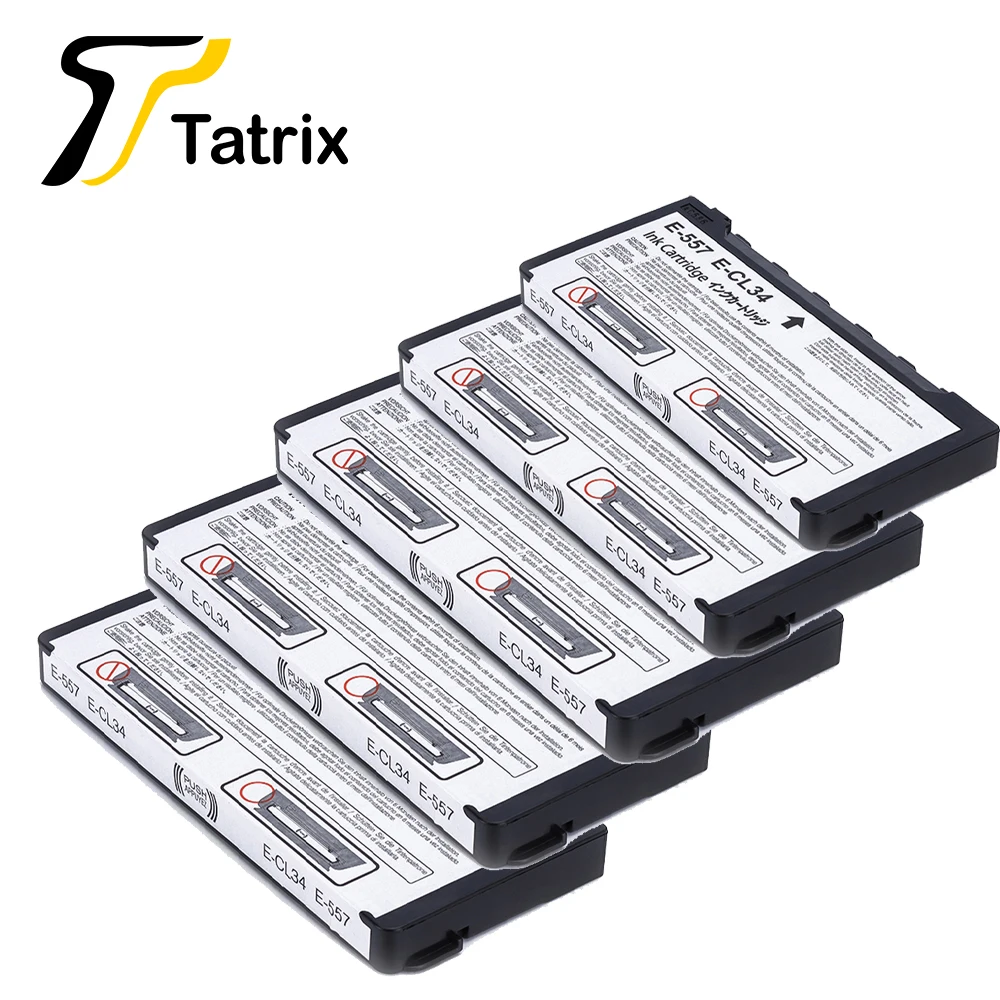5PK совместимый чернильный картридж для T557 E557 Epson Picture mate 500 Mobile Phone Edition mate-refurshe |