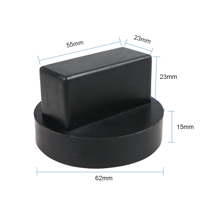 1pcs Car Jack Pad 6.2cm Lifting Lift Rubber Tire Repair Tools Jacks Disc Adapter Protector for Mercedes S CLK |
