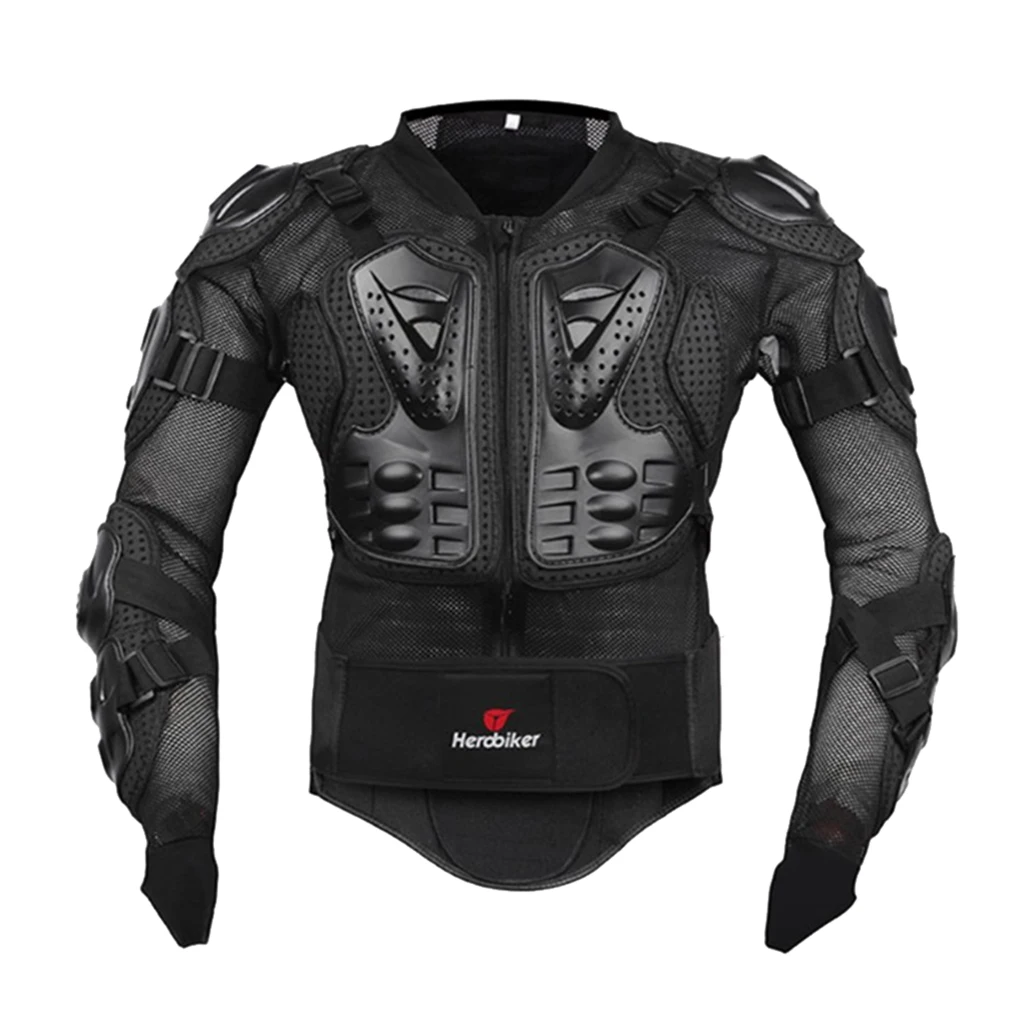 Acheter HEROBIKER – veste de moto complète, armure de Protection, équipement de Motocross, gilet de Protection de poitrine, vestes d'équitation, pantalons pas chere