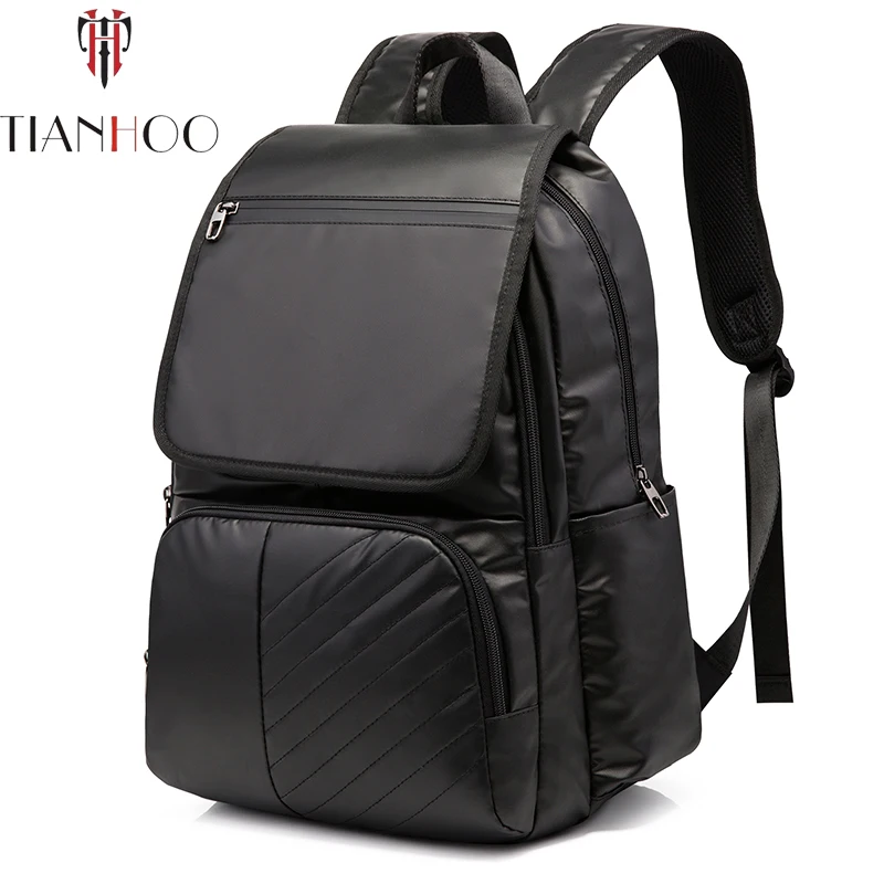 

TIANHOO New Custom Men's Computer Backpack Korean Leisure Travel Large Capacity School Bag