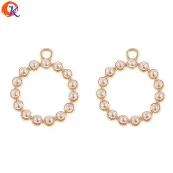 

Cordial Design 50Pcs 20*24MM Jewelry Accessories/Earring Connector/DIY/Imitation Pearl/Jewelry Making/Hand Made/Earring Findings