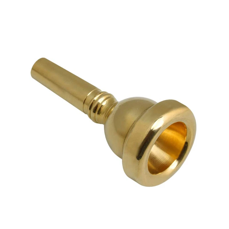 New 3.11X1.49 Inch Gold Trombone Mouthpiece Parts 12C Model for Alto Trombone