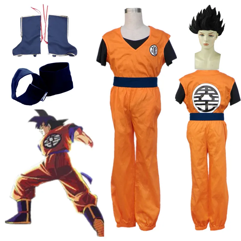 Костюм для косплея на Хэллоуин для сына Гоку, Dragon Ball