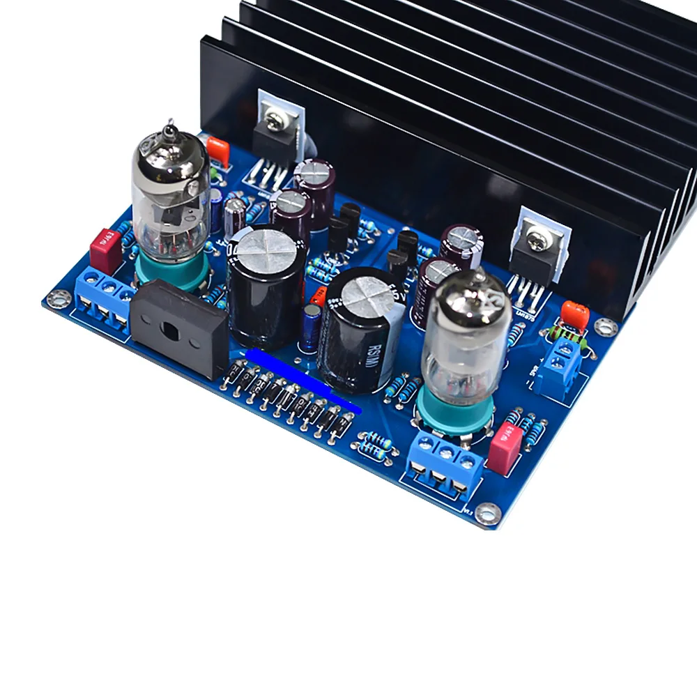 AIYIMA 6J1+ LM1875 HiFi Fever вакуумный ламповый усилитель доска 20 Вт* 2 стерео аудио предусилитель доска для DIY домашнего звукового театра