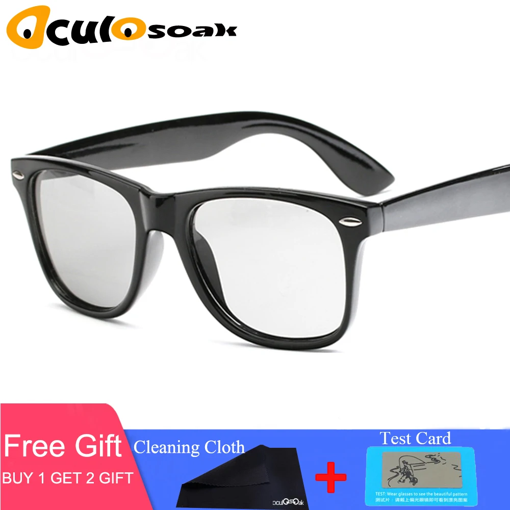 B1029bright black Сверхлегкие обесцвеченные солнцезащитные очки мужские поляризованный фотохромный Профессиональный вождения солнцезащитные очки мужские oculos de sol masculino - Цвет линз: B1029bright black