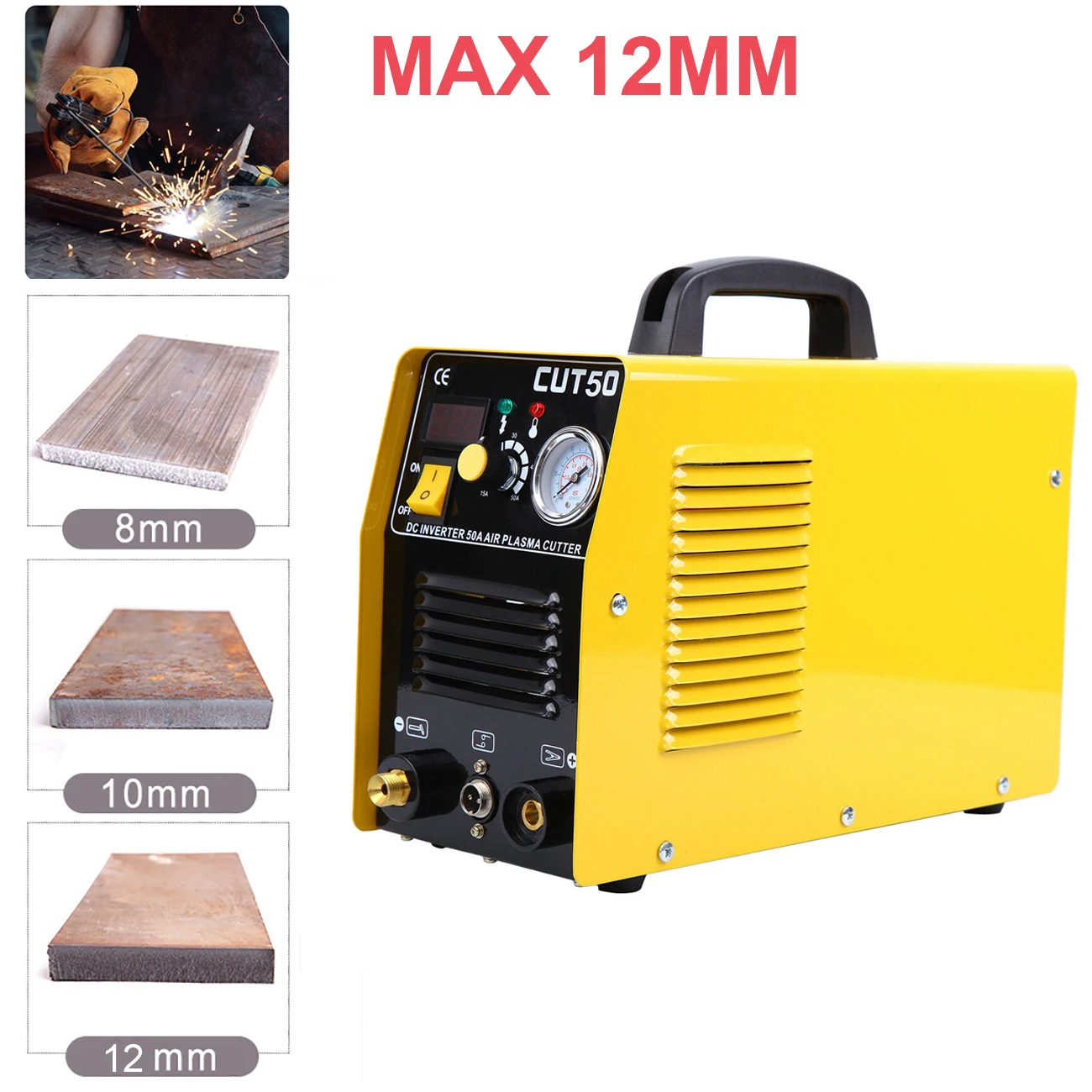 Cortador de Plasma CUT50 CT312, inversor digital de aire, 220V, espesores de 1-12mm