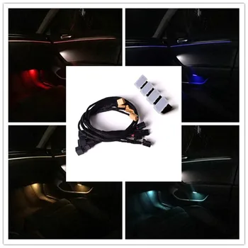 

Original Interior Multicolor Footwell Light Multiple Colors Door Handle Ambient Light With Wires For Volkswagen VW Passat B8