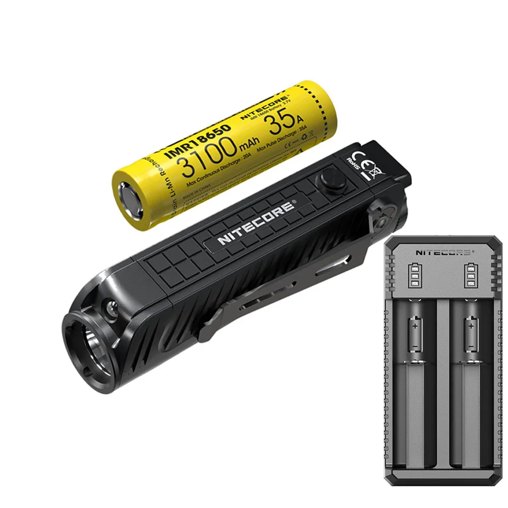 P18 3100mAh UI2 NITECORE P18 Unibody литой тактический фонарь XHP35 HD красный светодиодный Макс 1800 люмен дальность луча 182 м Открытый поисковый фонарь - Испускаемый цвет: P18 3100mAh UI2