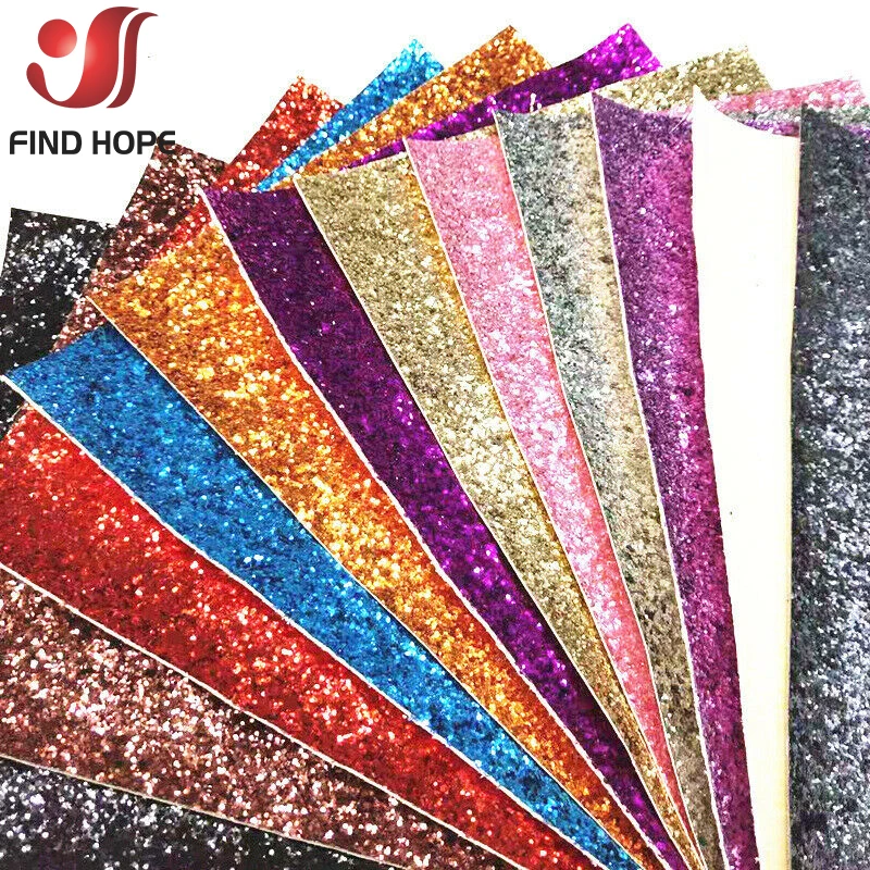 A4 20/40x120cm Self Adhesive Chunky Glitter Fabric Sparkly Vinyl Leather 3D Wallpaper Stair Border DIY Sticker Roll