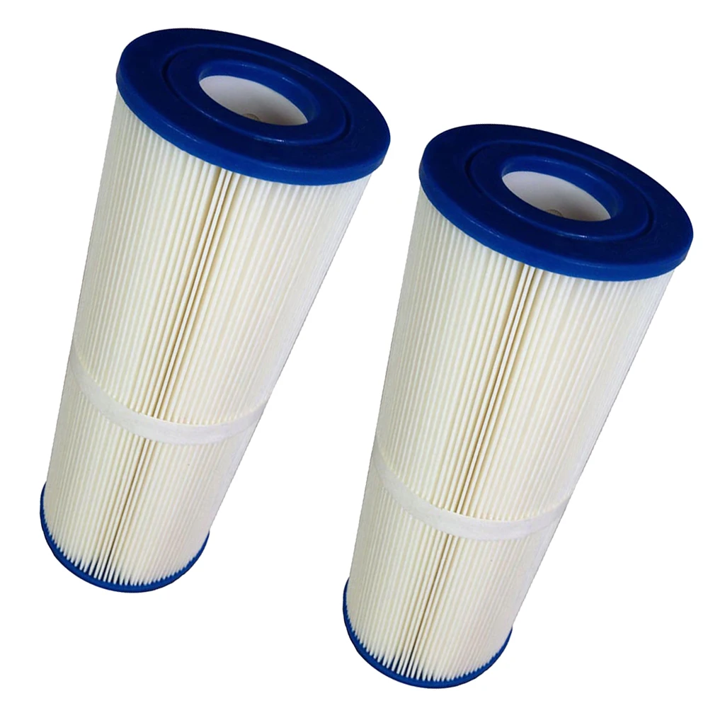 

2 Pieces Durable & Washable 25 Square Feet Spa Pool Filters Replacement Filter Cartridge Pool Equipment