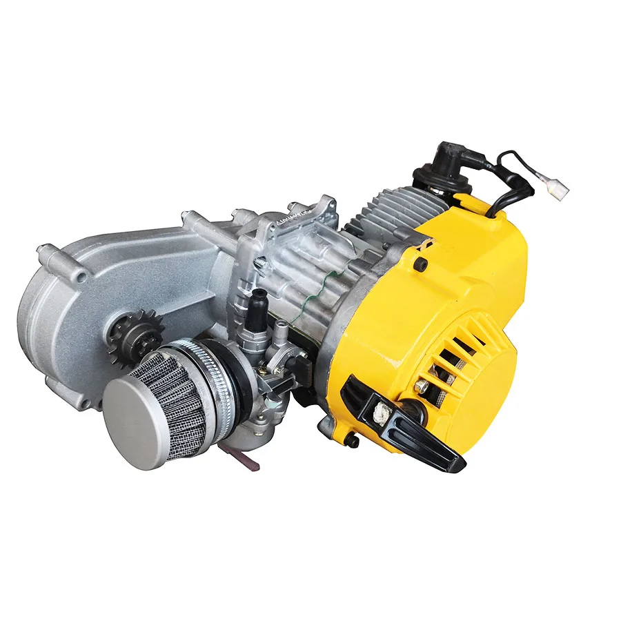 2020 NEW 47cc /49cc Engine 2-Stroke Pull Start With Transmission Gear Box for Mini Moto Pit bike Quad Bike