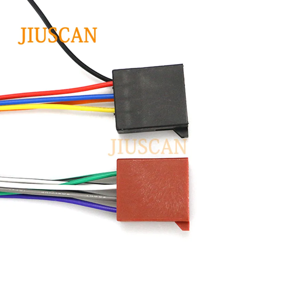 JIUSCAN12-116 ISO радио адаптер для MAZDA 1987-2001(выберите модели) жгут проводов разъем свинцовый ткацкий станок кабель штекер Адаптер стерео