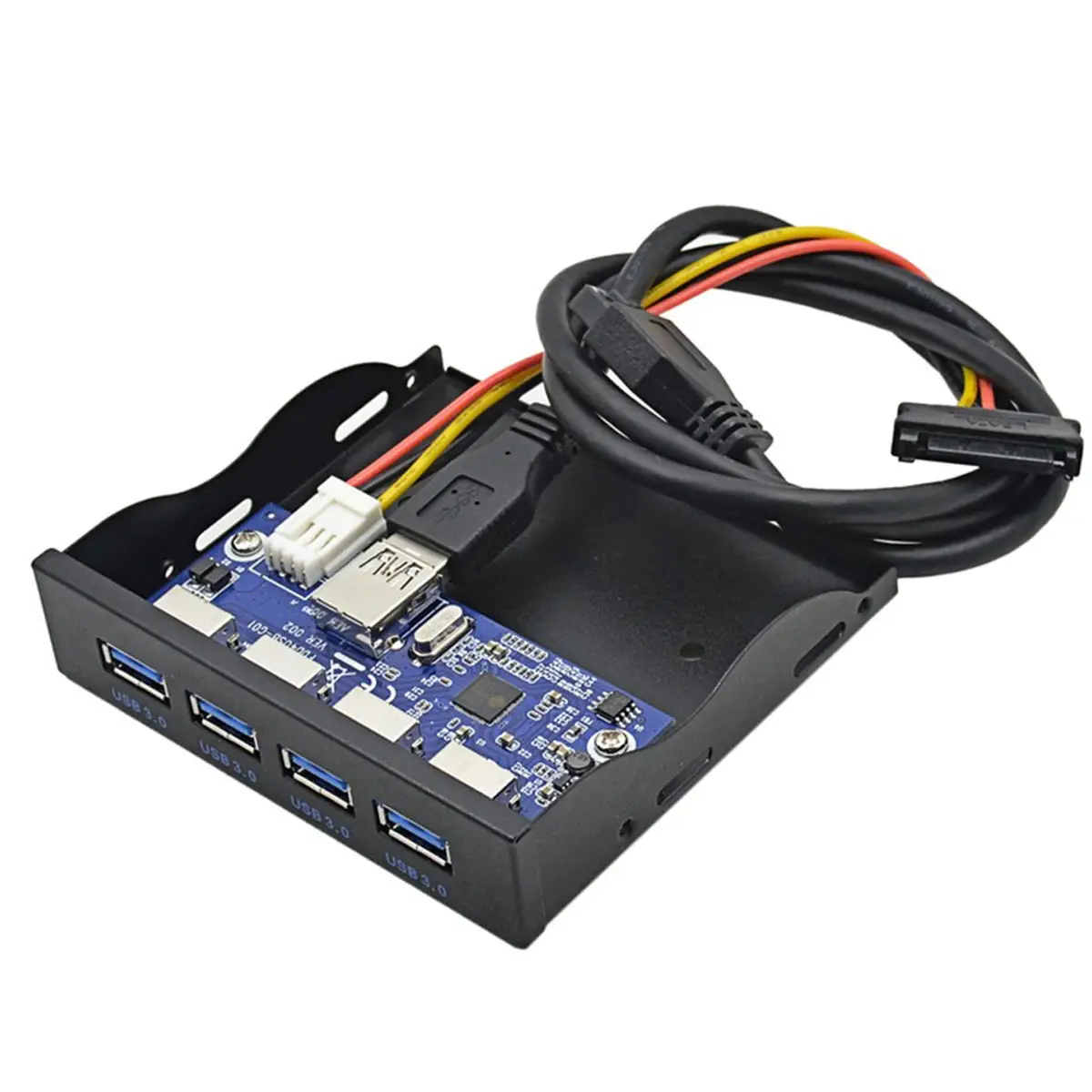 Материнская плата 20Pin Соединительный кабель для 3 5 &quotFloppy Bay USB 0 HUB 4 порта Передняя
