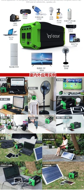 AC ausgang 300w auto starthilfe power station 220v notfall ups 300Wh  outdoor camping tragbare power bank dc 5V 2,4 A usb c port - AliExpress