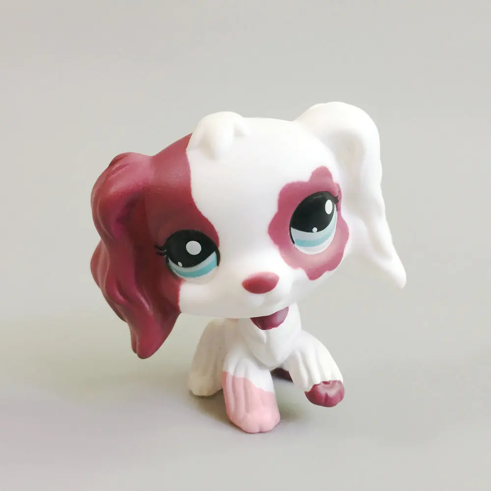 

Littlest Pet OOAK Spaniel Dog Hand Painted Figure For Child Toy Gift N2600