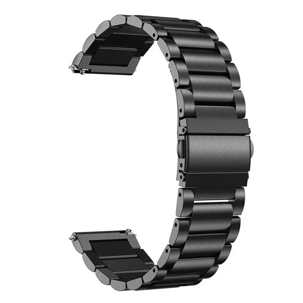 

20MM Width Stainless Steel Band For Samsung Gear Sport Watch Strap Metal Strap Butterfly Buckle Wristband Classic Watch Band