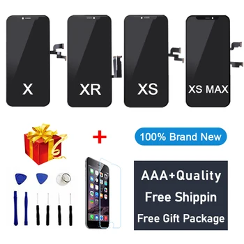 

5PCS AAA Grade For iPhone X XS XR XS Max LCD with 3D Touch Screen Digitizer Assembly Replacement For iPhone 11 Screen with Tools