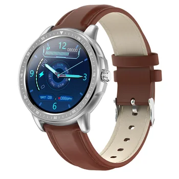 

Bakeey CF19 Full-touch Smart Watch Heart Rate Blood Pressure Oxygen Sleep Monitor 23 Sport Modes Waterproof Brown SmartWatch