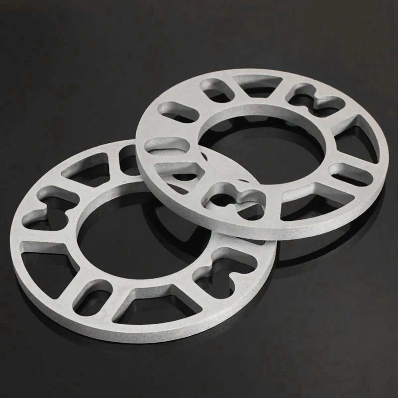 

2Pcs Universal 10MM Alloy Aluminum Wheel Spacers Shims Plate Fit 4 / 5 Stud