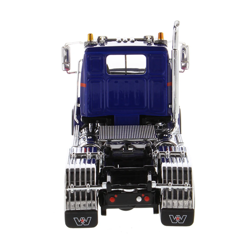 1/50 шкала Western Star 4700 SF Tandem Day Cab в синем цвете для людей в возрасте 14 лет и старше