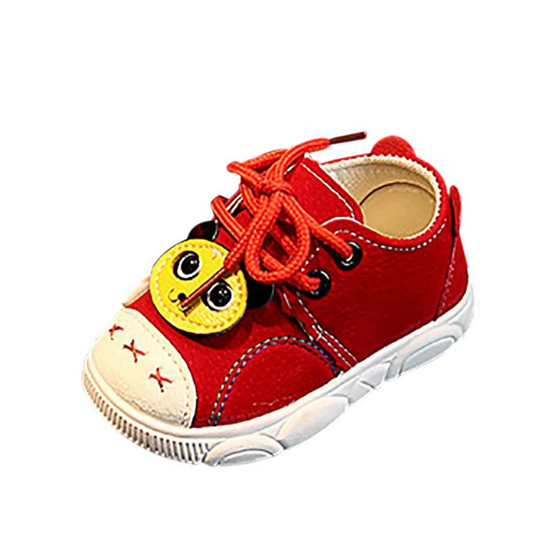 

Newbron Baby Boys Girls Breathable Anti-Slip Cartoon Animal Print Shoes Sneakers Toddler Soft Soled First Walkers