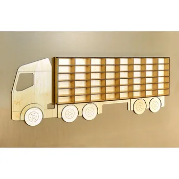 

Shelf of wood for machines "truck-avtovoz"