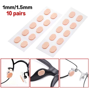

10 Pair Soft Foam Nose Pad Self Adhesive Anti-Slip Eyeglass Sunglasses Nose Pads Men Women Eyewear Accessories