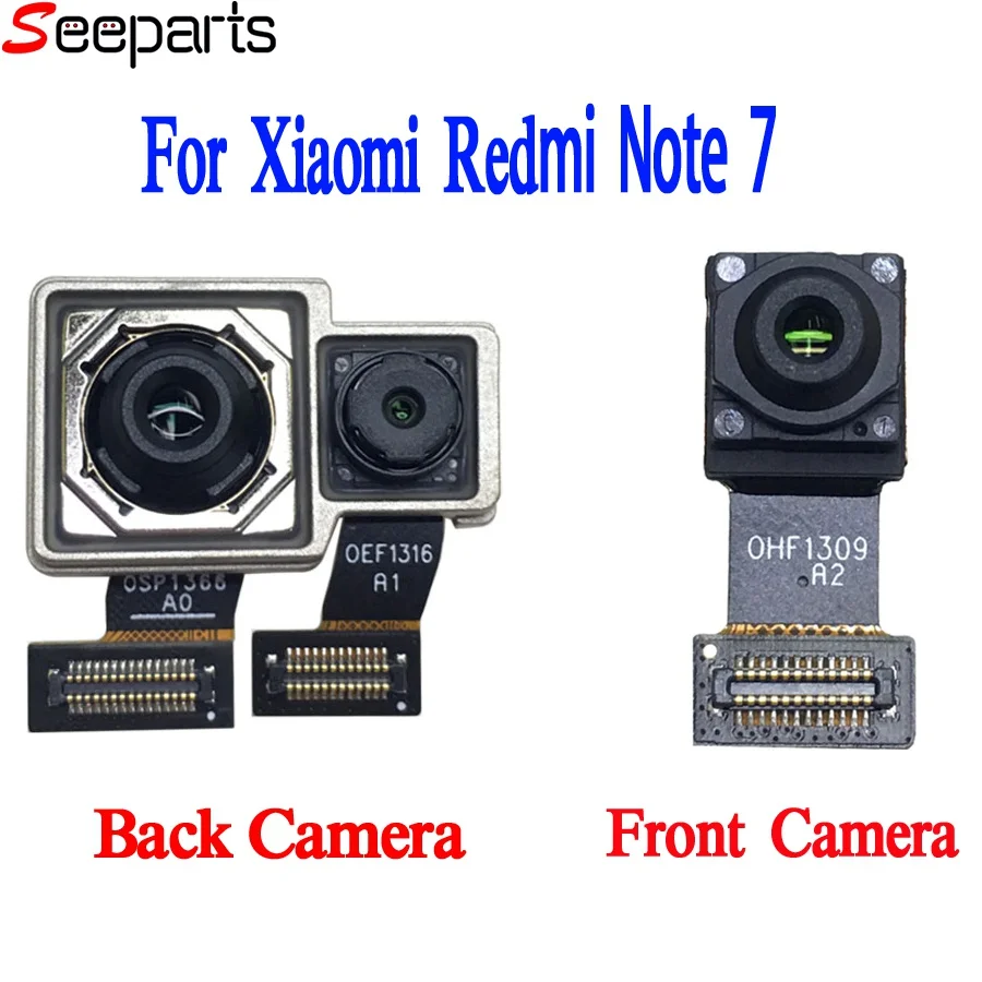Original For Xiaomi Redmi Note 7 Front Camera Flex Cable Replacement Parts For Redmi Note 7 Back Camera Redmi Note 7 Rear Camera