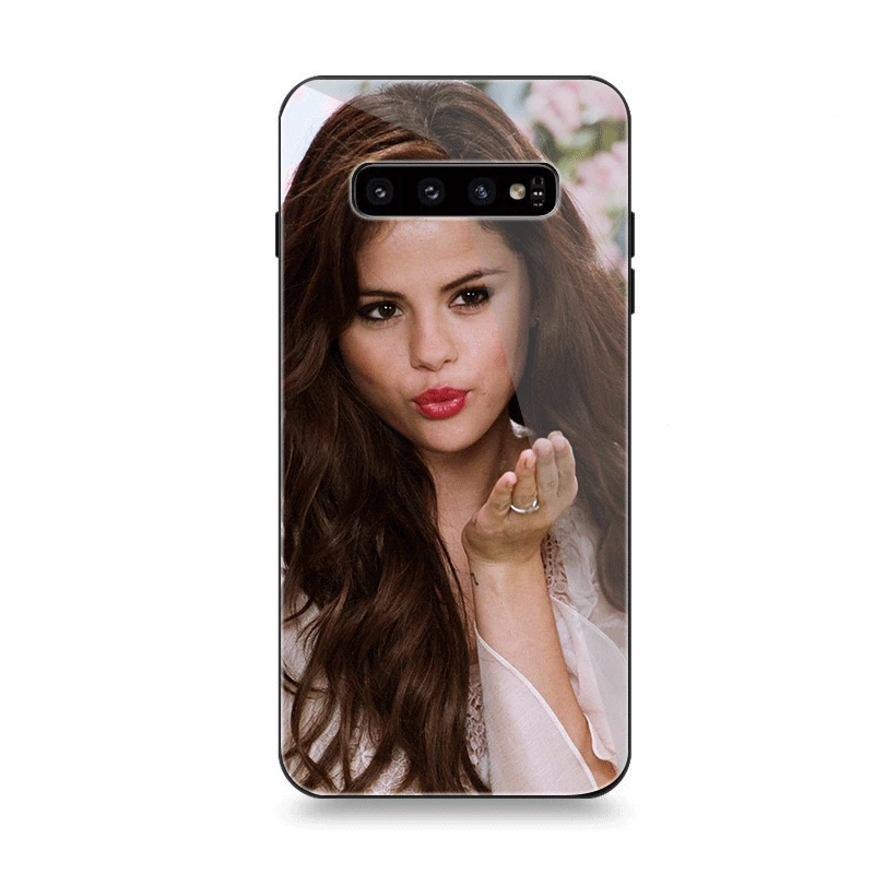 Мобильный чехол для телефона Стекло для samsung A10 A20 A30 A40 A50 A60 A70 S7 край S8 Plus Note 8 9 S10 моде queen платье принцессы для девочек - Цвет: G11