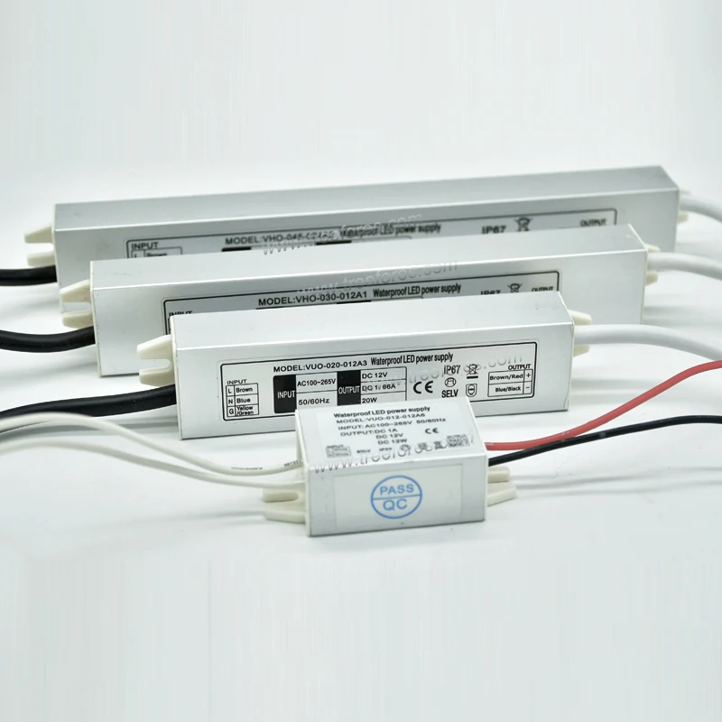 0 45W 12V LED Transformer IP67