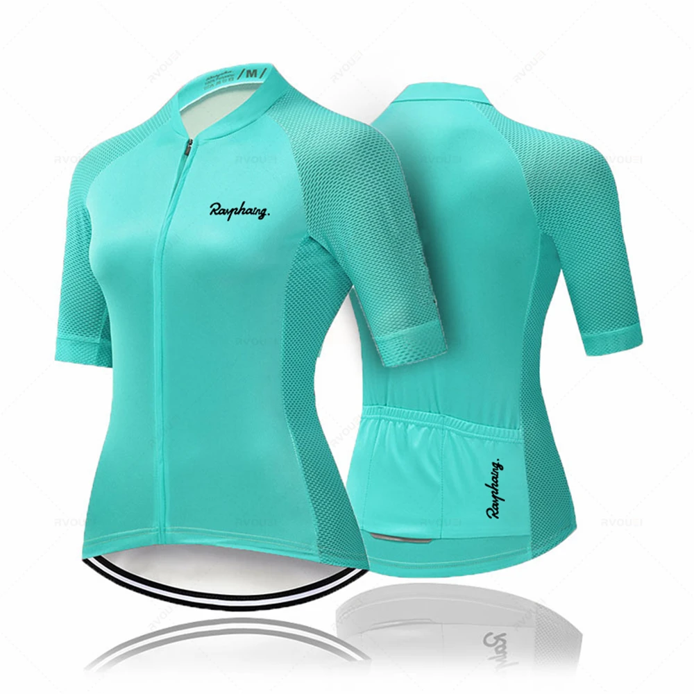 Raphaing Lady Cycling Clothing Road Bike Jersey Summer Women Short