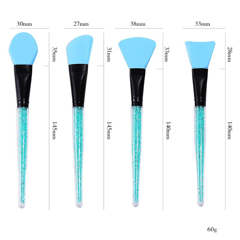 4 шт набор кистей для ногтей, Очищающий УФ-гель для дизайна ногтей, щетка для очистки от пыли, лак для педикюра, Маникюрный Инструмент для DIY