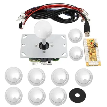 

Single Diy Arcade Joystick Accessories Usb Computer Joystick Chip Control Board Arcade Rocker Button Kit