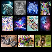 5D diy Круглый 5d diy алмазная живопись на заказ фото вышивка крестиком наборы Алмазная мозаика домашняя декоративная дрель