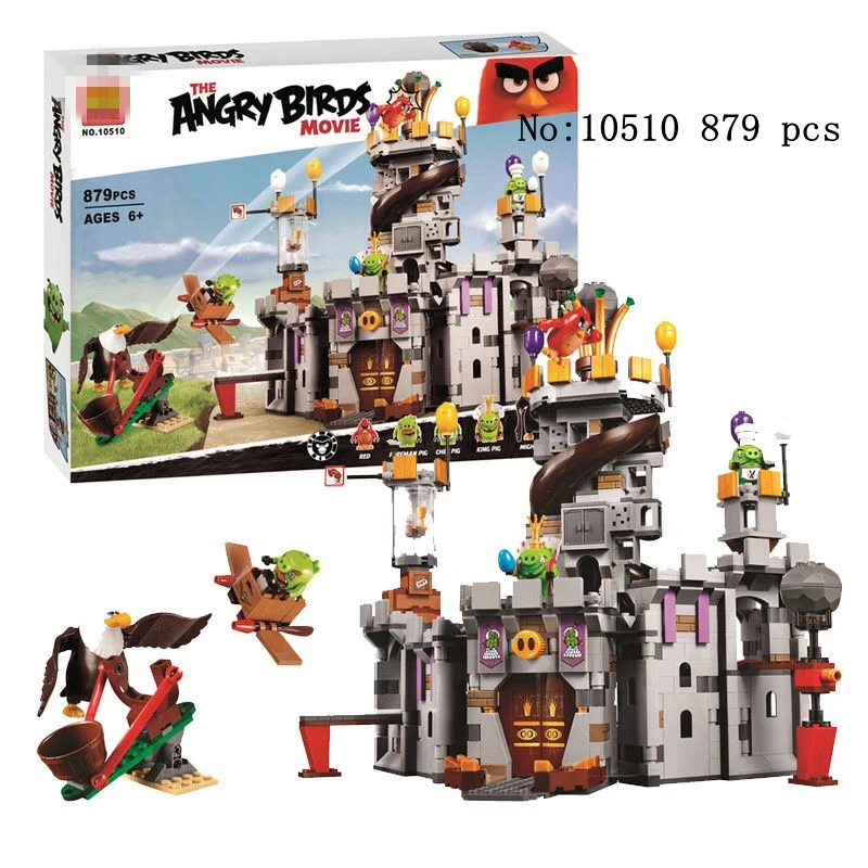 10505 10506 10507 10508 10509 10510 серии Angry Birds изображающие пятачка побег свинья замок из