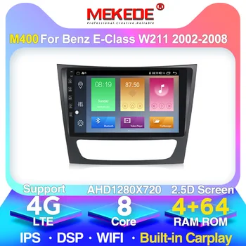 

IPS DSP 4GLTE 4+64G Android 10 Car GPS Navigation DVD Player For Mercedes Benz E-class W211 E200 E220 E240 E270 E280 E300 E350