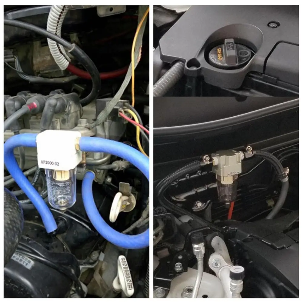 Сепаратор моторного масла ловли резервуар может забиваться для Honda Civic Acura масляный газовый фильтр из примесей#906
