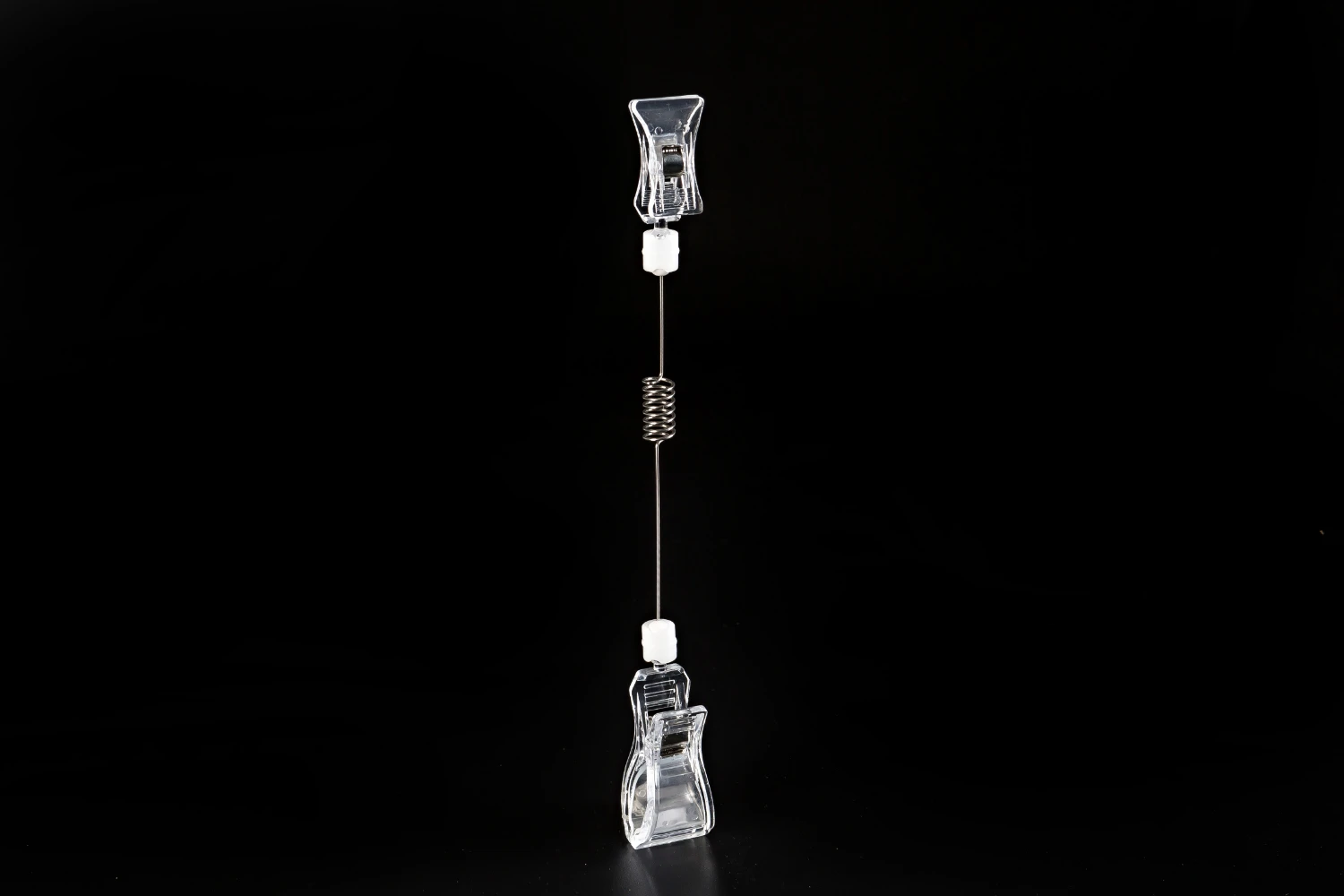 

Pop Label Clip Clear clear price tag with turnable clip